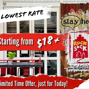 Rucksack Temple Street Hostel Singapore